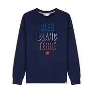 Swetry męskie - ROLAND GARROS BBT Hom Bluza męska Roland-Garros - Bluza męska Collection BBT HOM - Męski sweter Marine Blue - Wysokiej jakości męska bluza - Rozmiar M - RG20007 ROLAND GARROS Mężczyźni - miniaturka - grafika 1