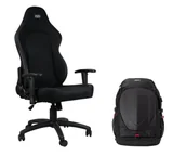 Fotele gamingowe - Silver Monkey X Fotel gamingowy Askja + Gaming Backpack plecak na laptopa 17 - szybka bezpieczna dostawa i możliwość zwrotu do 15 dni - miniaturka - grafika 1