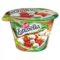 Sery - Zott Zottarella Minis Ser mozzarella z bazylią 150 g - miniaturka - grafika 1