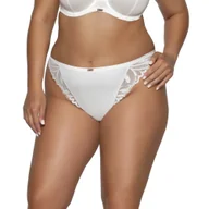 Komplety bielizny - Figi damskie z koronką AV 2106 ecru  3XL - miniaturka - grafika 1