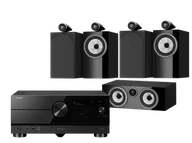 Kino domowe - Yamaha RX-A4A (czarny) + 705 S3 + 705 S3 + HTM72 S3 (czarny) - miniaturka - grafika 1