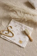 Otulacze - Muślinowy otulacz dla noworodka w kwiaty "Boho flowers" - miniaturka - grafika 1