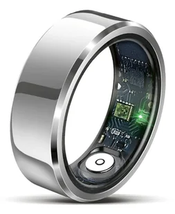 Beafon Smart Ring SR6 Nie Inteligentny pierścień do śledzenia aktywności IP68 Srebrny - Smartband - miniaturka - grafika 1
