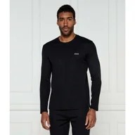 Piżamy męskie - BOSS BLACK Longsleeve Waffle 4 Regular Fit - miniaturka - grafika 1