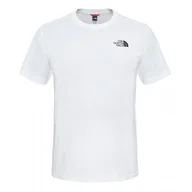 Koszulki sportowe męskie - Koszulka męska The North Face Simple Dome Tee Rozmiar: XXL / Kolor: biały - miniaturka - grafika 1