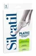 Suplementy diety - Silcatil płatki złuszczające n/pięty x 1sz - miniaturka - grafika 1