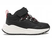 Buty dla dziewczynek - Buty dziecięce Champion S32440KK002 CLIMB RX MID B PS Czarne - miniaturka - grafika 1