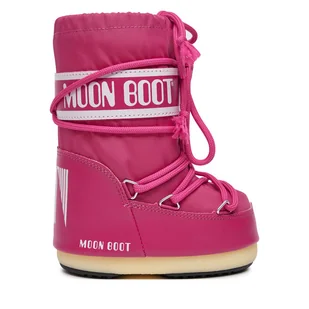 Śniegowce Moon Boot 80D1400440 S Różowy - Buty dla dziewczynek - miniaturka - grafika 1