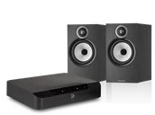 Zestawy stereo - Bluesound POWERNODE EDGE (czarny) + 606 S3 (czarny) - miniaturka - grafika 1