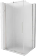 Kabiny prysznicowe - Mexen Velar kabina prysznicowa rozsuwana 100x85 cm, szron, nikiel szczotkowany - 871-100-085-31-97 - miniaturka - grafika 1