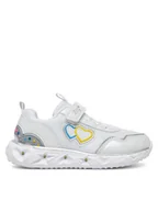 Buty dla dziewczynek - Primigi Sneakersy 7967000 Biały - miniaturka - grafika 1
