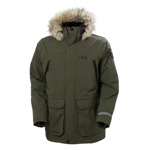 Męska Kurtka ocieplana HELLY HANSEN REINE PARKA 53630_431 – Zielony - Kurtki męskie - miniaturka - grafika 1