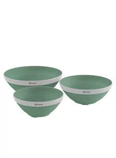 Zestaw 3 misek Outwell Collaps Bowl Set - shadow green - Kuchnia turystyczne i akcesoria - miniaturka - grafika 1