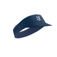 Czapki i chusty sportowe damskie - COMPRESSPORT Daszek biegowy PRO RACING VISOR indigo - miniaturka - grafika 1