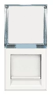 Legrand AXOLUTE Gniazdo komputerowe RJ45 kat.6A STP białe HD4279C6A HD4279C6A - Gniazdka elektryczne - miniaturka - grafika 1