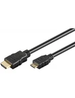 Kable - Goobay Kabel HDMI na Mini-HDMI Czarny 1.5M 31931 - miniaturka - grafika 1
