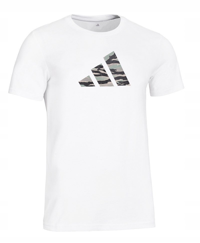ADIDAS KOSZULKA BAWEĹNIANA MÄSKA T-SHIRT Z NADRUKIEM LOGO rozm XL