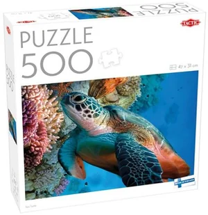 Puzzle 500 Sea Turtle Tactic - puzzle - Puzzle - miniaturka - grafika 1