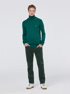 Swetry męskie - Scotch & Soda Golf w kolorze zielonym - miniaturka - grafika 1