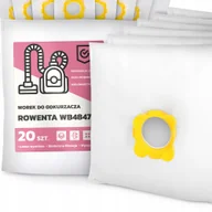 Worki do odkurzaczy - 20x Worek do Odkurzacza Rowenta WB4847 Syntetyczny Mikrowłókna Duży Work G9 - miniaturka - grafika 1