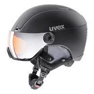 Kaski narciarskie - Uvex Kask Hlmt 400 visor style czarny mat r L-XL 56/6/215/20/07) 56/6/215/20/07 - miniaturka - grafika 1