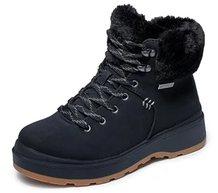 Skechers Damskie botki Park City, Czarny / czarny, 10 - Botki damskie - miniaturka - grafika 1