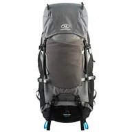 Plecaki - Plecak trekkingowy turystyczny Highlander Outdoor Novar 60+5 l Dark Grey - miniaturka - grafika 1