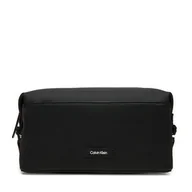 Kosmetyczki, organizery i kuferki - Kosmetyczka Calvin Klein K50K512802 Czarny - miniaturka - grafika 1