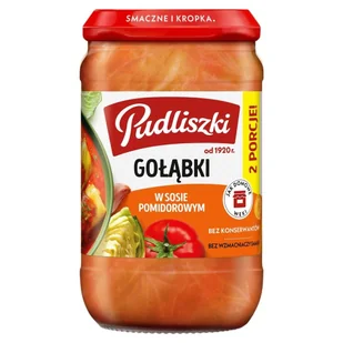 Pudliszki Gołąbki w sosie pomidorowym 590 g - Szybkie dania obiadowe - miniaturka - grafika 1