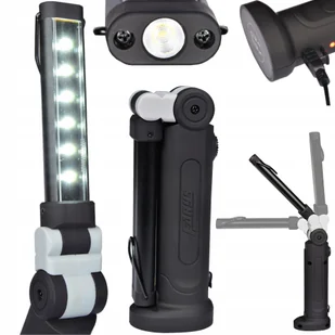 Latarka warsztatowa Led Cob lampka lampa Farys - Oświetlenie warsztatowe - miniaturka - grafika 1