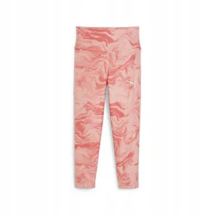 PUMA LEGGINSY MARBLEIZED 7/8 67645663 r 128 - Legginsy - miniaturka - grafika 1