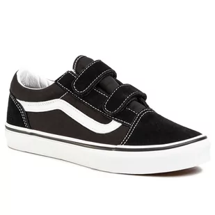 Vans Tenisówki Old Skool V VN0A4UI16BT1 Black/True White - Trampki damskie - miniaturka - grafika 1