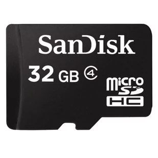 SanDisk MicroSDHC Class 4 32GB (SDSDQM-032G-B35A) - Karty pamięci - miniaturka - grafika 1