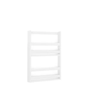 Ścienny stojak na prasę, 600x70x800 mm, biały - Artykuły do ekspozycji w sklepie - miniaturka - grafika 1
