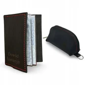 Etui na klucze - Zestaw Dla Kierowcy - Etui na Klucze + Etui na Dowód - Skóra naturalna - miniaturka - grafika 1