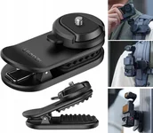 Paski, szelki, uprzęże foto - Klips Uchwyt Mocowanie Szybkozłączka Na Pasek Szelki Magnes 1/4 / Ulanzi Ck02 - miniaturka - grafika 1