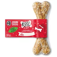 Przysmaki dla psów - John Dog Kość do Żucia z dodatkiem Żwacza i Penisa Wołowego 12cm JOHN DOG - miniaturka - grafika 1