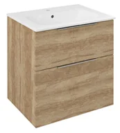 Szafki łazienkowe - Sapho Cirasa Szafka podumywalkowa 59,2x45,9x64 cm dąb alabama CR601-2222 - odbiór osobisty: Kraków, Warszawa - miniaturka - grafika 1