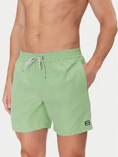 Billabong Szorty kąpielowe All Day EBYJV00134 Zielony Regular Fit - Kąpielówki męskie - miniaturka - grafika 1