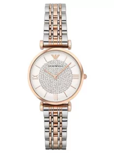 Zegarek ZEGAREK DAMSKI EMPORIO ARMANI AR1926 - GIANNI T-BAR (zi511e) - Zegarki damskie - miniaturka - grafika 1