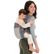 Plecaki szkolne i tornistry - Beco Baby Carrier Toddler Plecak dziecięcy z wyjątkowo szerokim siedziskiem - Lekki i oddychający plecak do ładowania dzieci do noszenia z tyłu lub z przodu, Obsługuje dzieci 9-27 kg (Ciemny szary) - miniaturka - grafika 1