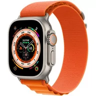 Akcesoria do smartwatchy - Apple Opaska Alpine w kolorze pomarańczowym do koperty 49 mm M - miniaturka - grafika 1