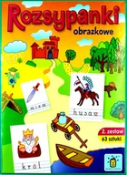 Zabawki interaktywne dla dzieci - Wydawnictwo Glottispol Rozsypanki obrazkowe. Zestaw II SE1695 - miniaturka - grafika 1