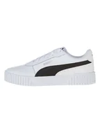 Trampki damskie - Puma Skórzane sneakersy "Carina 2.0" w kolorze białym - miniaturka - grafika 1