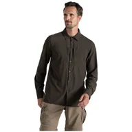 Koszulki sportowe męskie - Koszula męska Craghoppers NosiLife Pro Long Sleeved Shirt V Rozmiar: M / Kolor: zielony - miniaturka - grafika 1