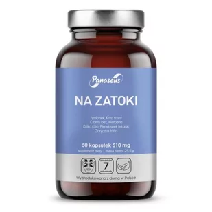 Panaseus Na Zatoki (50 kaps.) - Suplementy naturalne - miniaturka - grafika 1