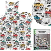 Pościel - Pościel 140 x 200 2cz Satynowa Maria 2510 - miniaturka - grafika 1