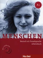 Książki do nauki języka niemieckiego - Hueber Menschen A1 Arbeitsbuch mit 2 CD - Glas-Peters Sabine, Pude Angela, Monika Reiman - miniaturka - grafika 1