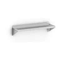 Szafy i regały magazynowe - B2B Partner Półka ze stali nierdzewnej 300 x 900 mm WT-C300501 - miniaturka - grafika 1