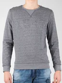 Swetry męskie - Sweter Wrangler Logo Crew Sweat W6518HG35 - miniaturka - grafika 1